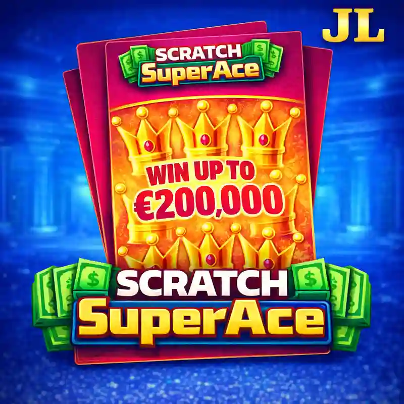 Super Ace Scratch Casino Game Interface